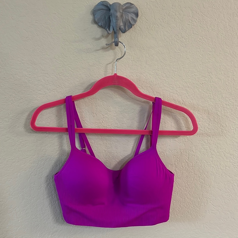 Victoria’s Secret push-up wireless longline sports bra Medium